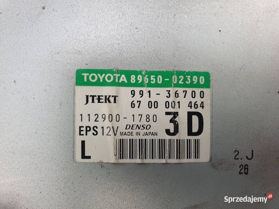 MODUŁ TOYOTA AURIS I 8965002390 Lipno