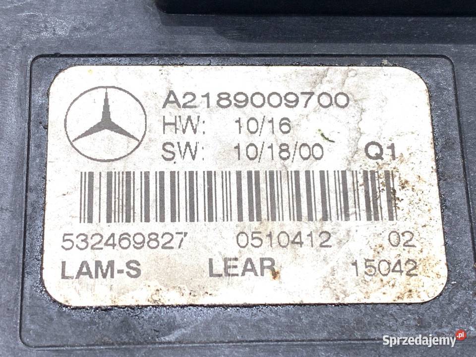 PRZETWORNICA LED MERCEDES C218 A2189009700 1117