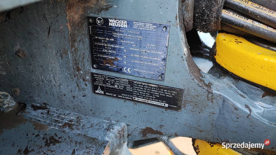 Koparka gąsienicowa Wacker Neuson ET90 2017 Targowisko sprzedam