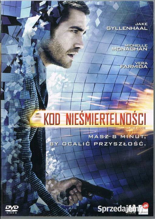 Kod nieśmiertelności DVD Jake Gyllenhaal s-f Łódź