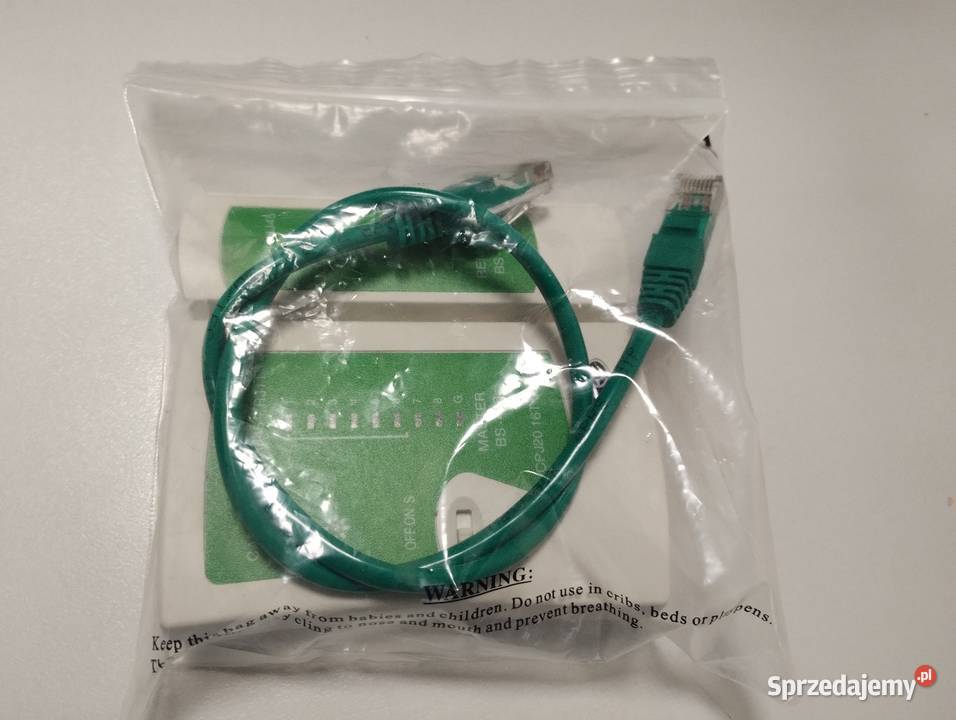Tester przewodów sieci komputerowej LAN RJ45