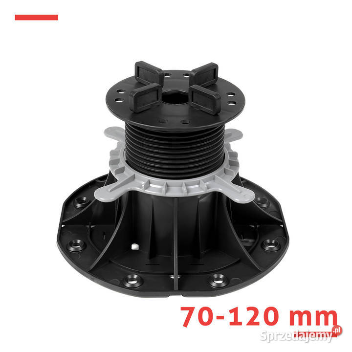 Wspornik tarasowy regulowany 70120 mm do płyt