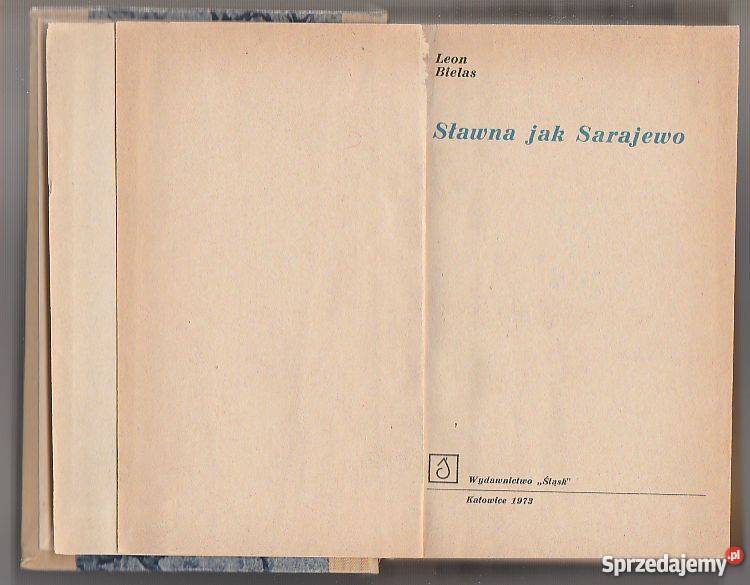 7413 SŁAWNA SARAJEWO LEON BIELAS Czyrna