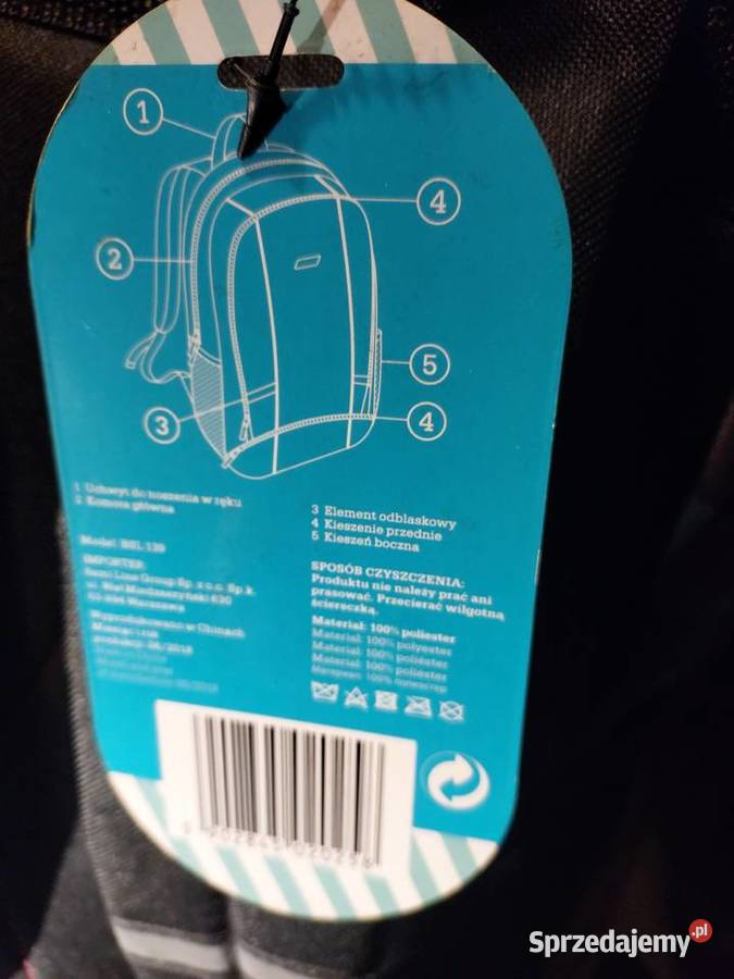 Nowy plecak kratka Semi Line Wrocław sprzedam