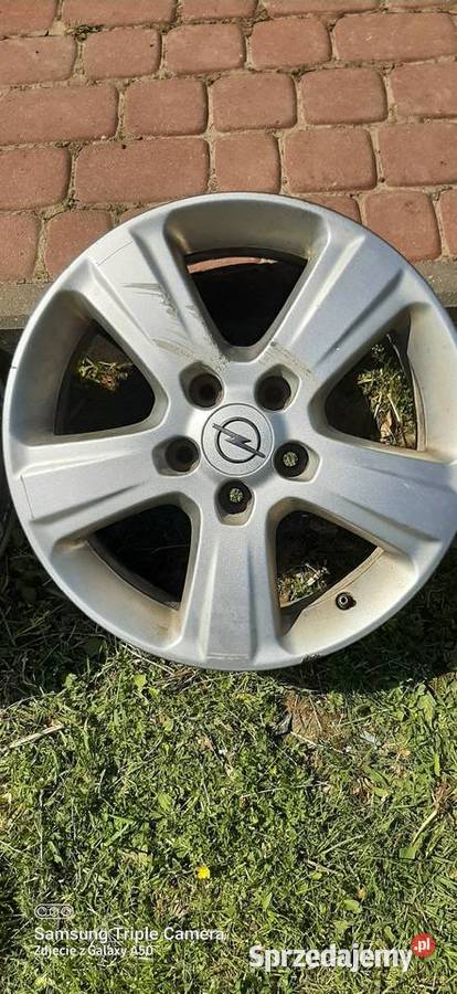 Alufelgi 16 OPEL jeździły w Vectrze aluminiowe Turobin sprzedam