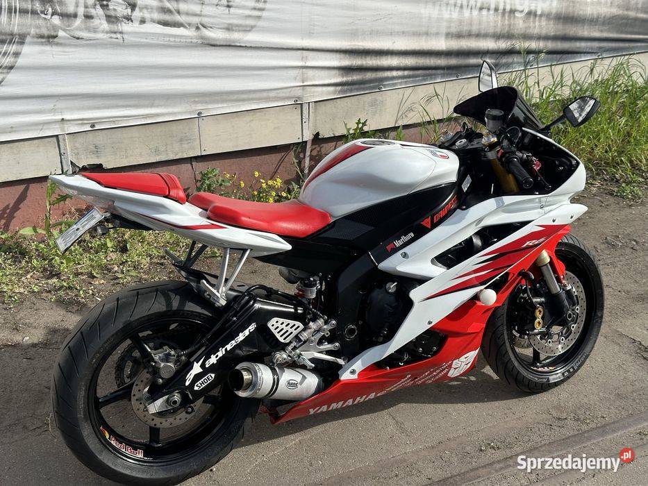 YAMAHA YZFR6 600 RJ11 0607 Zadupek Nadkole wielkopolskie Poznań
