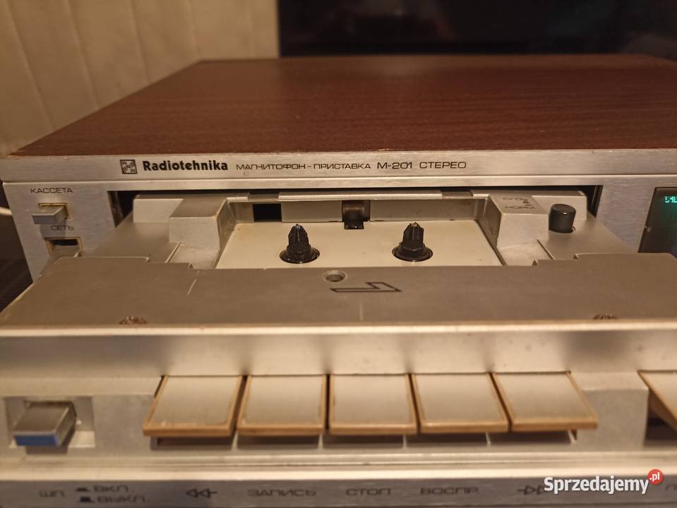 Deck magnetofon szuflada Radiotechnika M201 małopolskie Oświęcim sprzedam