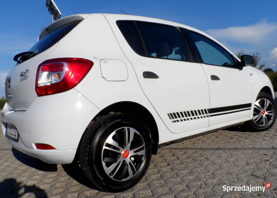 Dacia SANDERO 1090Przebieg 54 SerwisLPG Landi klimatyzacja Nowe Brzesko