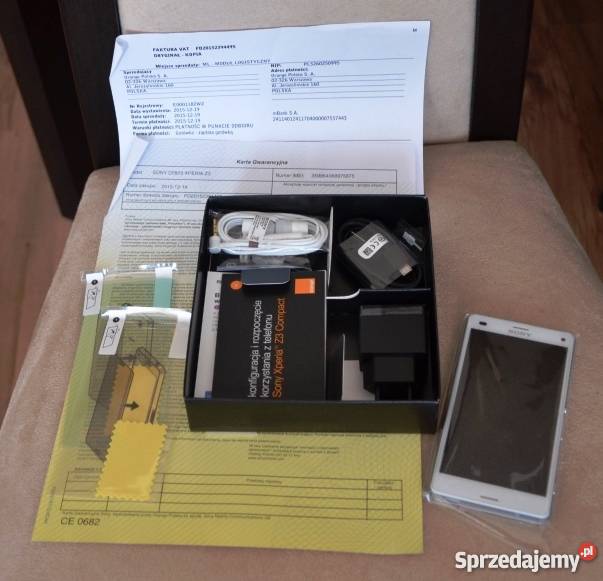 Nowy SONY XPERIA Z3 Compact biały Chorzów