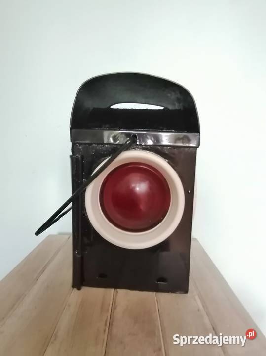 Stara lampa kolejowa Kraków