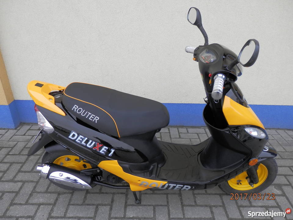 Skuter Router Romet Deluxe kupiony w Polsce Zamość