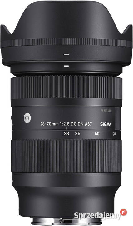 Obiektyw Sigma 2870 L mount Nowy plus Filtr Przysucha