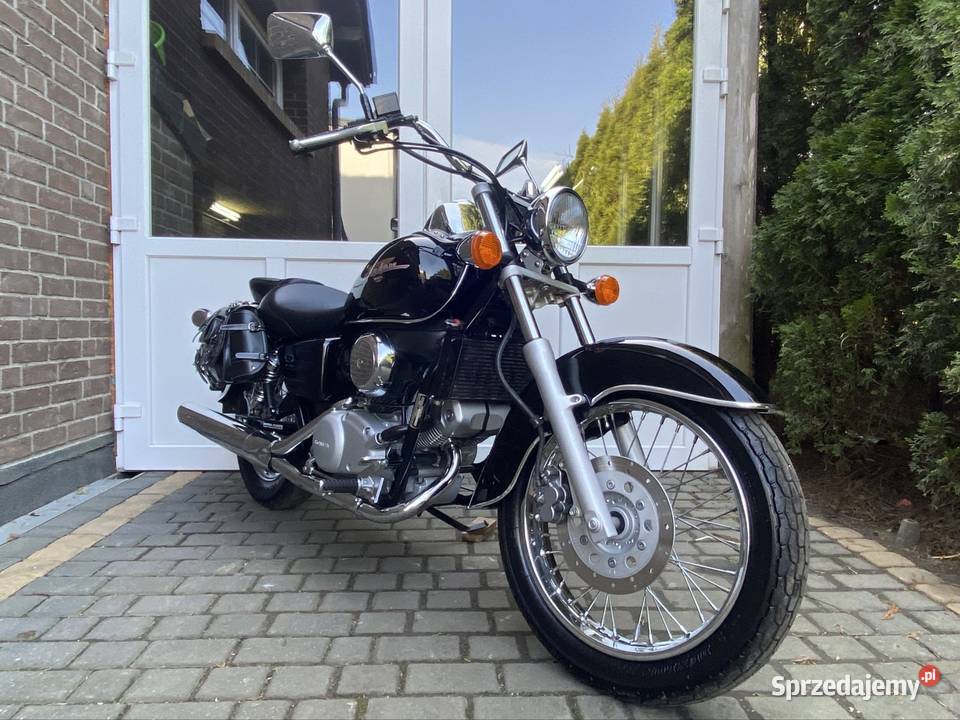 HONDA SHADOW 125 KAT B A1 SPENIAMY MARZENIA łańcuch pomorskie Rokocin