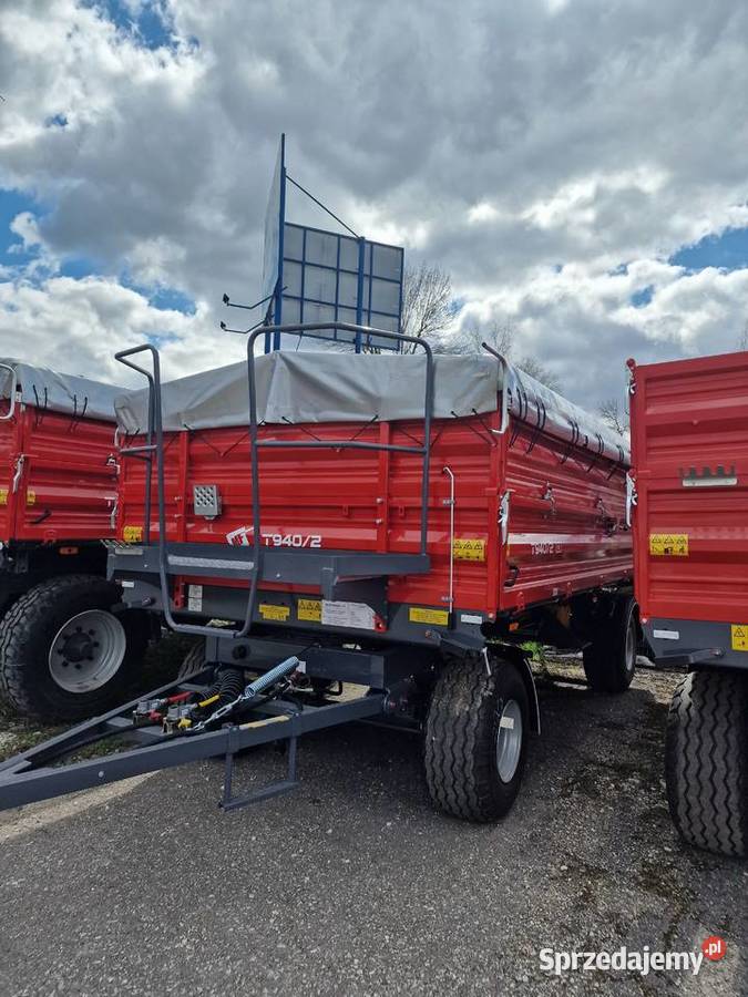 Przyczepa rolnicza T9402 METALFACH dwuosiowa Kielce sprzedam