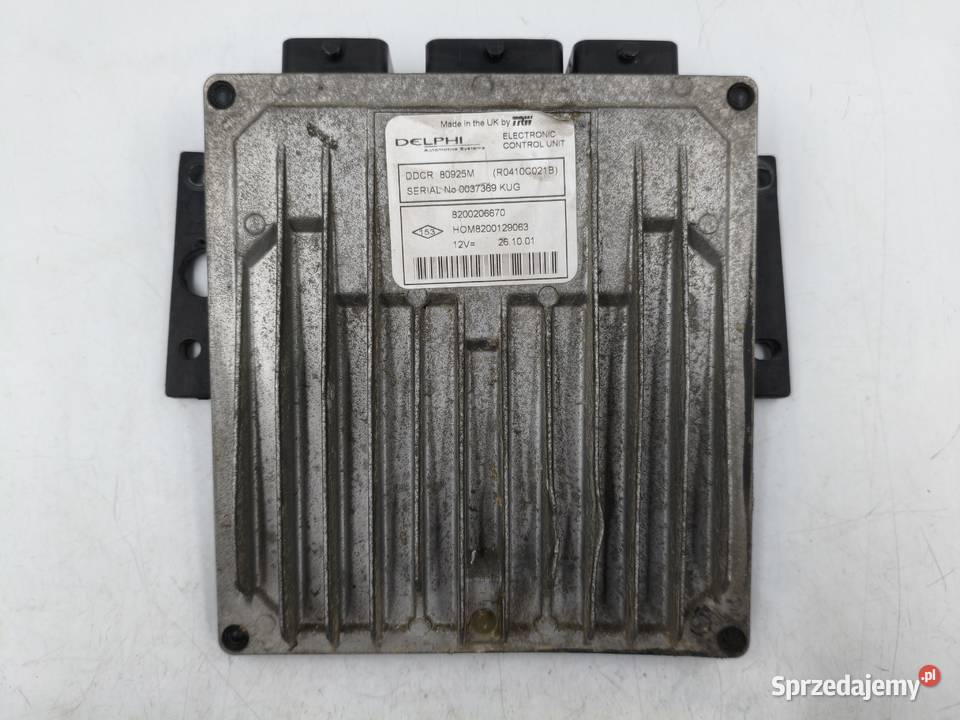 Sterownik Silnika Renault Clio II 15 DCI mazowieckie Wyszków sprzedam