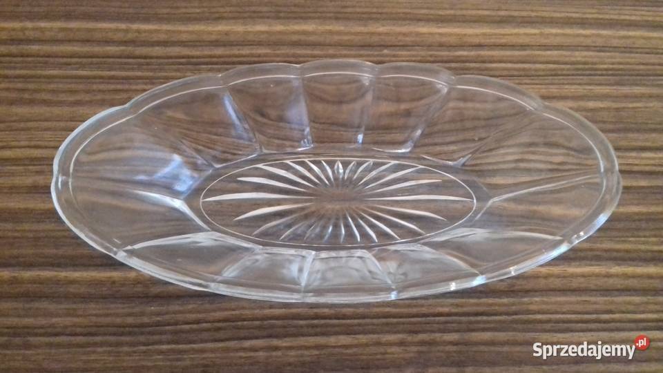 Salaterka szklana owalna Vintage do sprzedania małopolskie