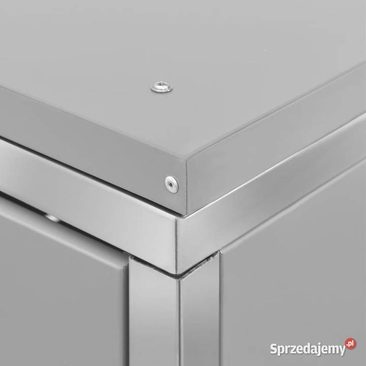 Osłona na 3 kosze na śmieci 207x775x1125 stal mazowieckie Warszawa sprzedam