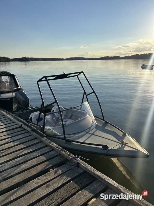 Łódź Motorówka Suzuki DT65 trym do wakeboard pełny VAT Piła