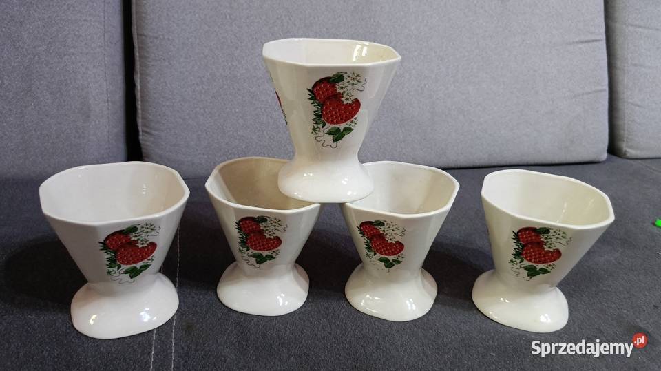 Zestaw 5 pucharków do lodów wielkopolskie Piła