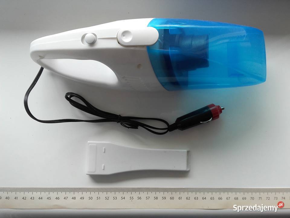 Odkurzacz samochodowy 12V z wtyczką na 12V Elektryczne
