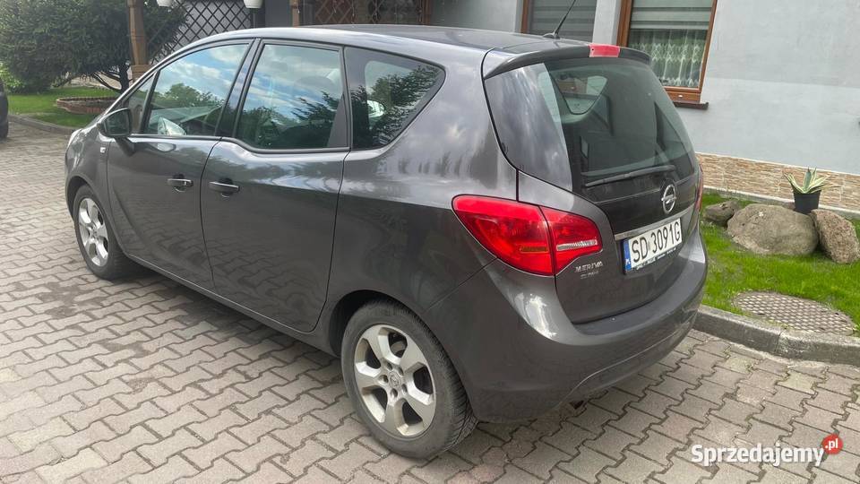 Opel Meriva 14 Benzyna GAZ ASR (kontrola trakcji) Samochody osobowe Dąbrowa Górnicza sprzedam