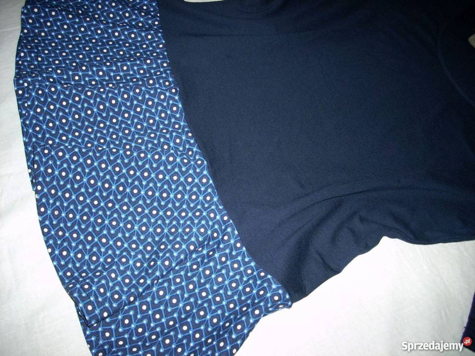 ORSAY bluzka tunika NOWA łączona granat 38 M Nowy Sącz