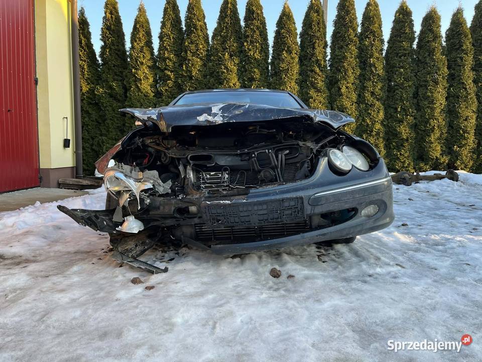 Mercedes CLK 270 CDI W209 Uszkodzony diesel