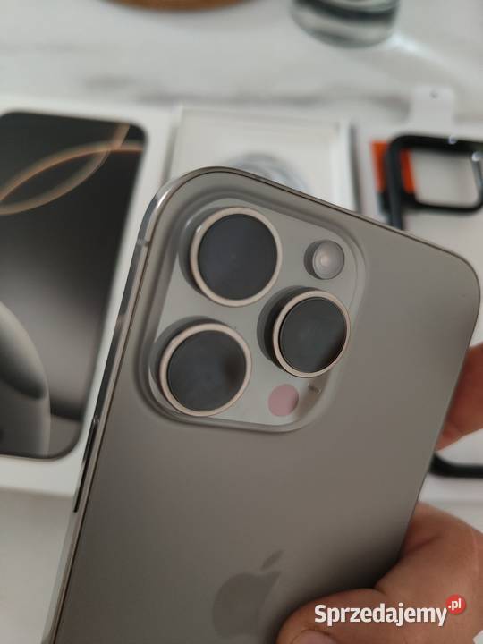 Iphone 16 Pro 256gb faktura stan idealny Pielgrzymowice
