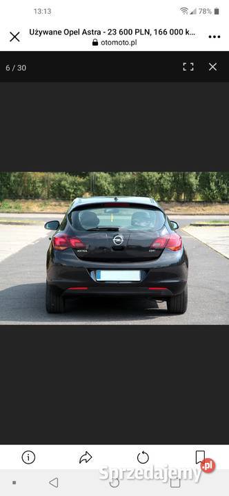 ASTRA 17 CDTI 110 COSMO BEZWYPADKOWA SERWIS ABS