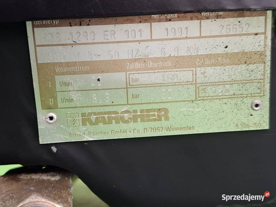 Myjka Karcher HDS 1290 Gwarancja Serwis Wysyłka mazowieckie Radom