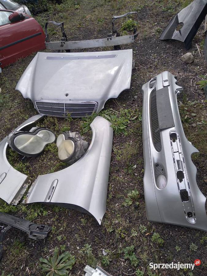 Mercedes w203 maska błotnik lampa zderzak pas sprzedam