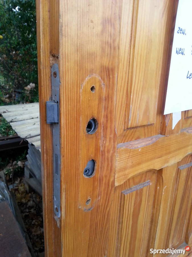 Drzwi drewniane 70 80 łazienkowe Sosnowiec