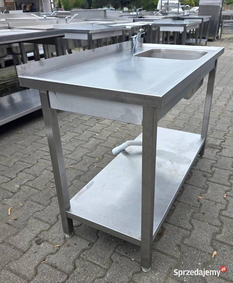 Zlew 1 Komorowy z Półką 1206085 M1124 N Gastronomia Nowe Skalmierzyce