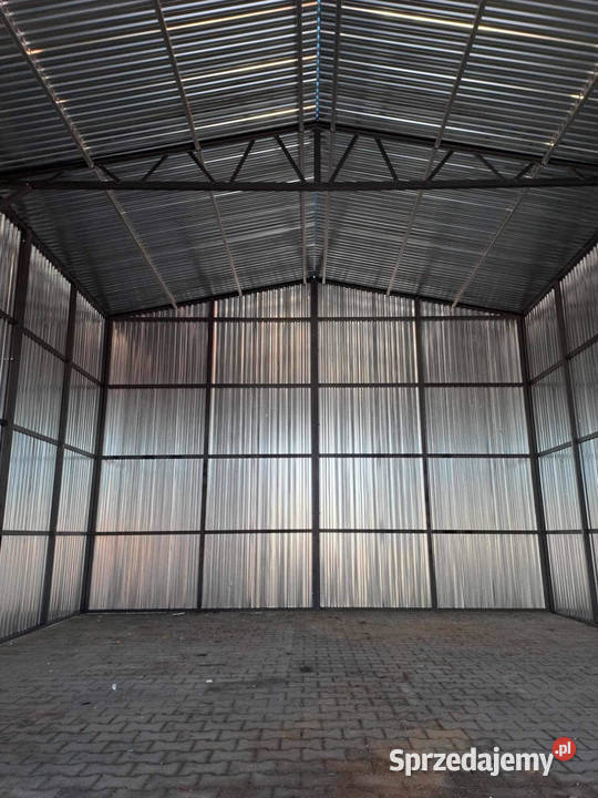 Garaż Blaszany GRAFITOWY 2 Bramy Blaszak Garaże Środa Wielkopolska sprzedam