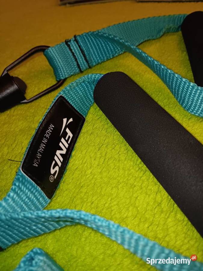 Gumy taśmy treningowe pływackie Finis zielone Katowice