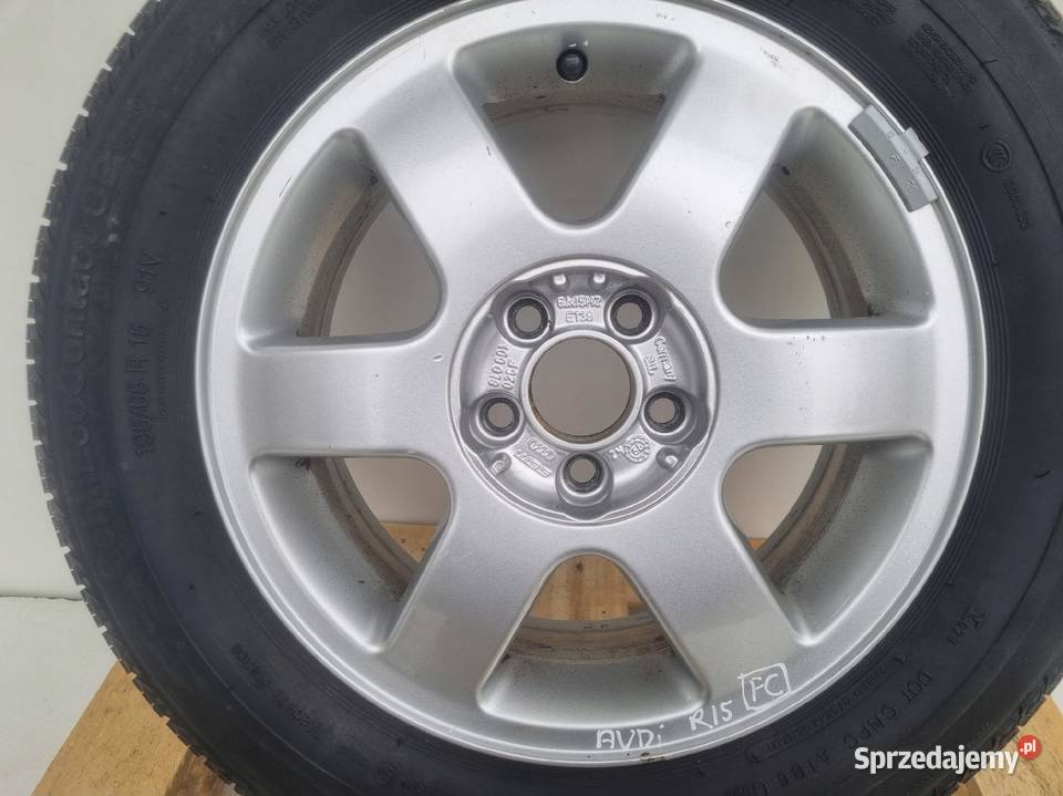 Audi A3 8L KOŁO ZAPASOWE Zapas 19565 R15 Średnica 15" lubelskie Janów