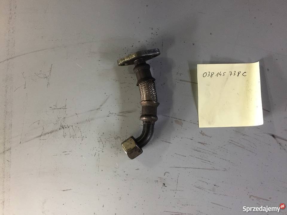rurka olejowa 038145738C vw seat skoda audi dolnośląskie Jelcz-Laskowice