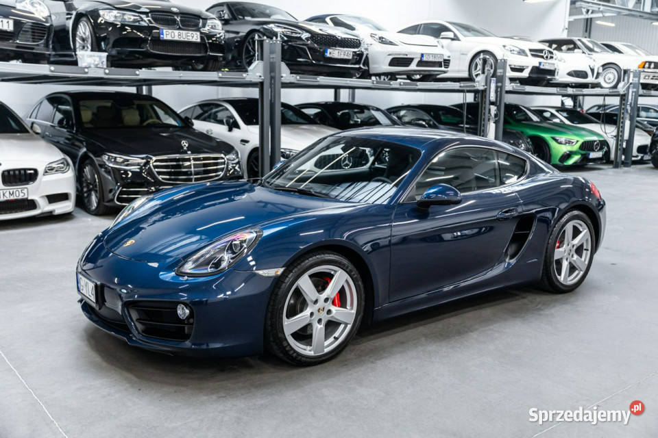 Porsche Cayman S 325 Bezwypadkowy 27 000 II 981 serwisowany w ASO małopolskie Węgrzce