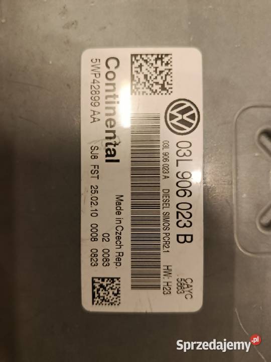 Sterownik silnika ECU VW 16 TDI CAYC 03L906023B sprzedam