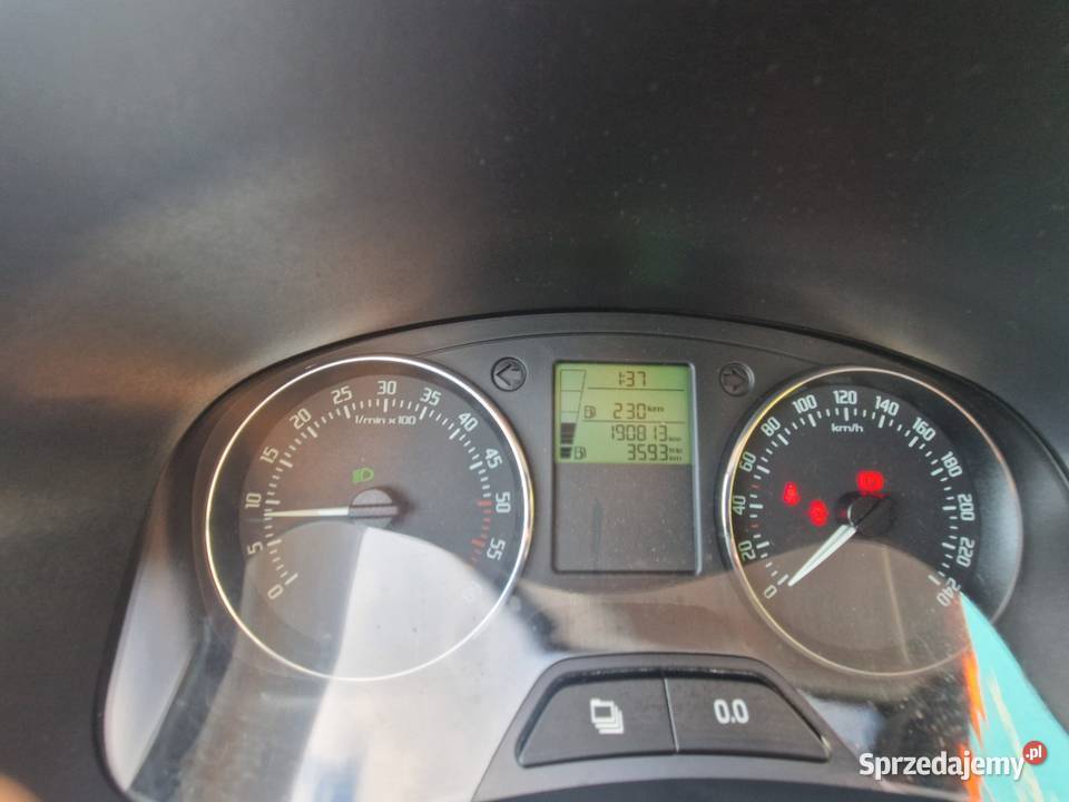 Skoda Fabia 12 TDI 2014 r relingi dachowe Fabia