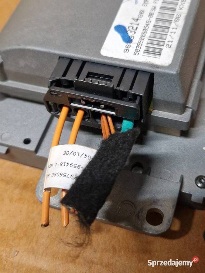 peugeot 407 Wyświetlacz radia nawiewu nawigacji dolnośląskie Złotoryja