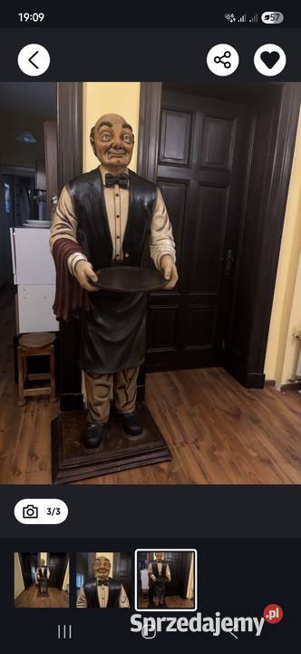Figura kelnera 195 Pigża sprzedam