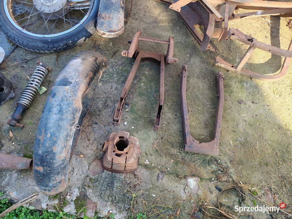 Pakiet części wsk rama wsk zbiornik wsk Hrubieszów