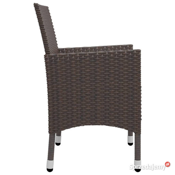 3cz zestaw bistro rattan PE i szkło hartowane mazowieckie