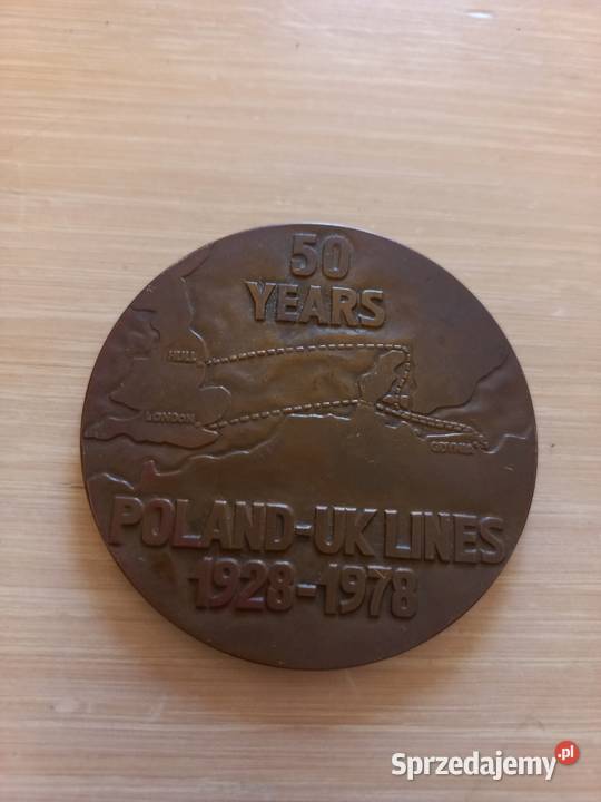 Medal Polanglia 50 lecie Piastów
