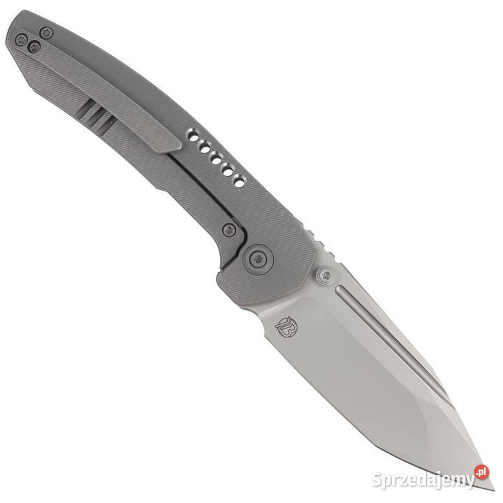 Nóż składany WE Knife Trogon Gray Titanium Warszawa
