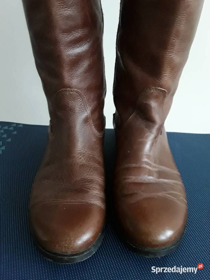 Kozaki skórzane r39 Zara Girls