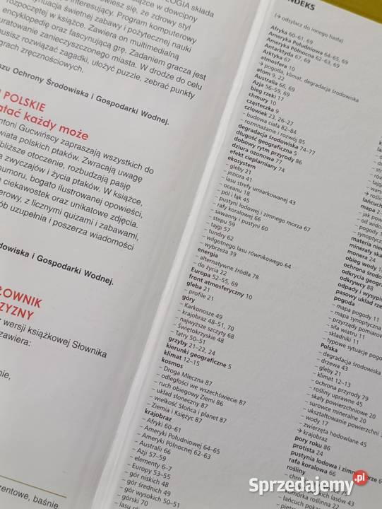 Atlas Przyroda szkoły podstawowej Borowicz przyroda, krajobrazy wielkopolskie Poznań sprzedam