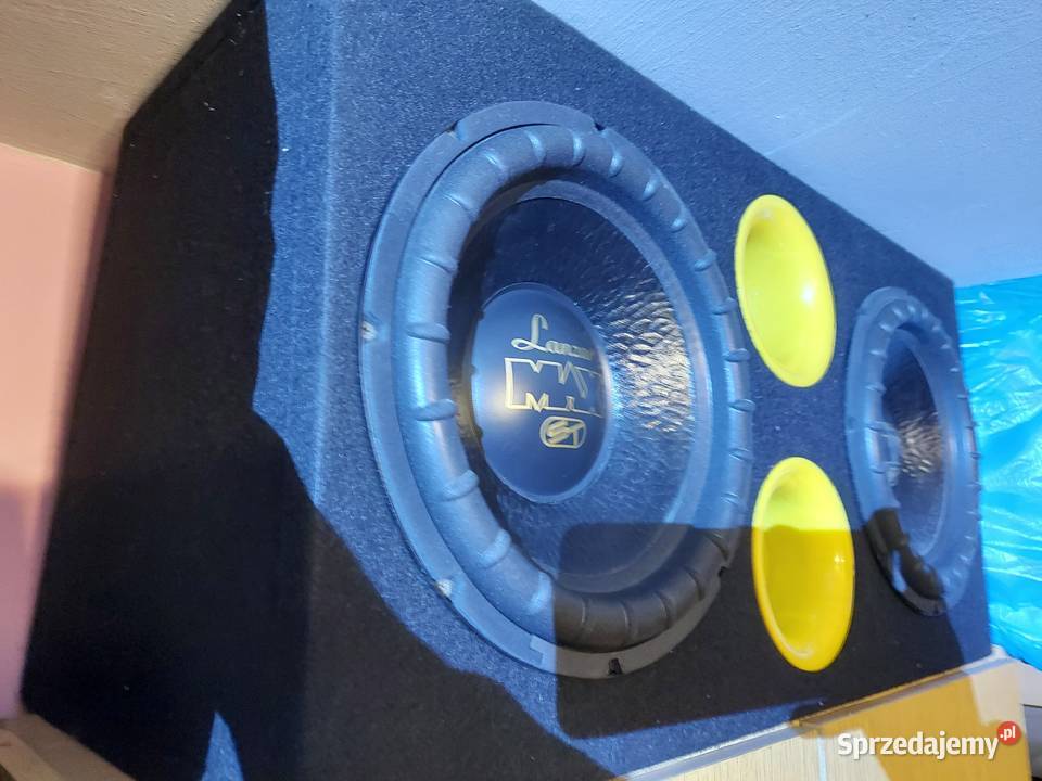 Skrzynia basowa dwudrożna Lanzar ST Subwoofer Łapy