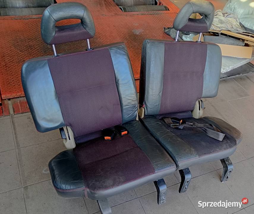 NISSAN TERRANO II KANAPA SIEDZENIE TYŁ 2RZĄD 5D Brodnica